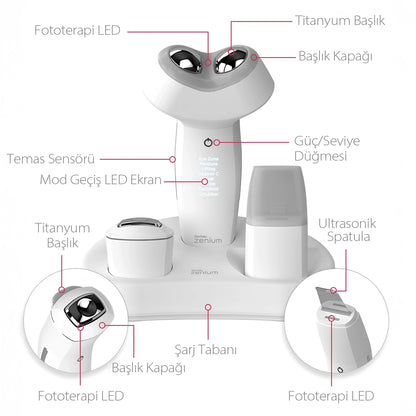 Gerhau ZENIUM Advanced — зияткерлік бьюти-робот (2025 дизайн)